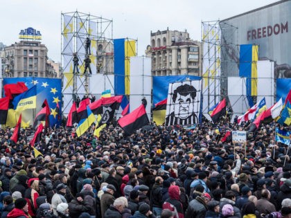 Protest Held Against Government In Ukraine