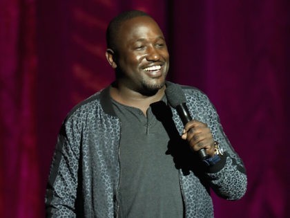 LOS ANGELES, CA - NOVEMBER 04: Hannibal Buress performs onstage at the International Myeloma Foundation 11th Annual Comedy Celebration at The Wilshire Ebell Theatre on November 4, 2017 in Los Angeles, California. (Photo by Brandon Williams/Getty Images for International Myeloma Foundation)