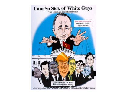"I Am So Sick of White People" coloring book