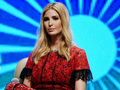 Advisor to the US President Ivanka Trump looks on during a panel discussion at the Global Entrepreneurship Summit at the Hyderabad convention centre (HICC) in Hyderabad on November 29, 2017. Ivanka urged India on November 28 to close its yawning gender gap in the job market, telling a business summit …