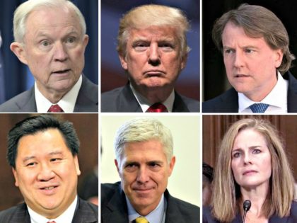 Jeff Sessions, Trump, McGhann, Ho, Gorsuch, amyconeybarrett