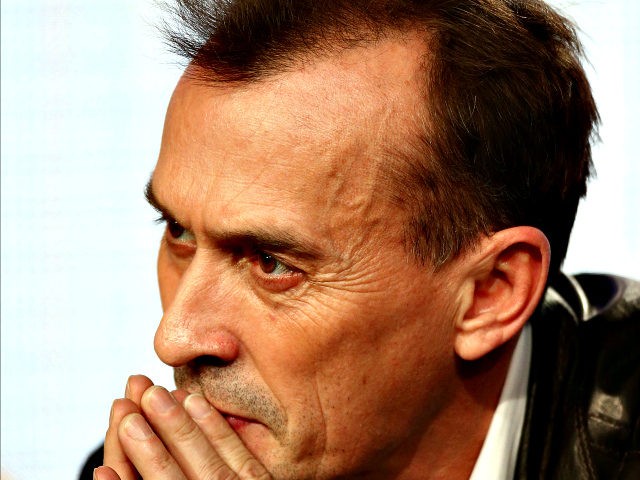 Actor Robert Knepper of the television show 'Cult' speaks during the CW Network
