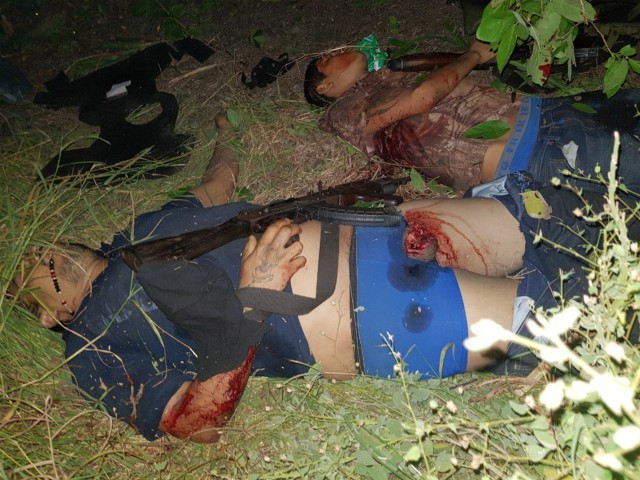 GRAPHIC: Seven Los Zetas Cartel Gunmen Killed in Mexican Border State Shoot...