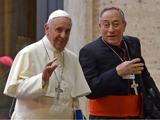 Maradiaga and Pope