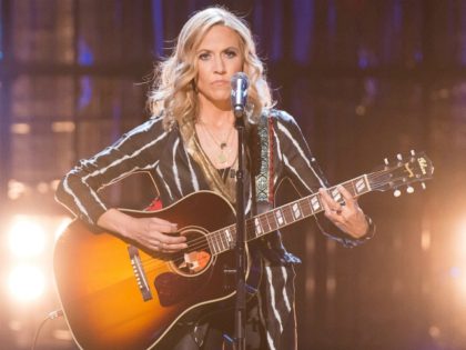 Sheryl Crow performs at the 31st Annual Rock and Roll Hall of Fame Induction Ceremony at t