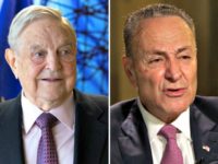 Soros:Schumer Split Image-Getty, Soros/Schumer Split Image
