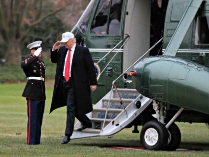 Trump, Marine One, Hat
