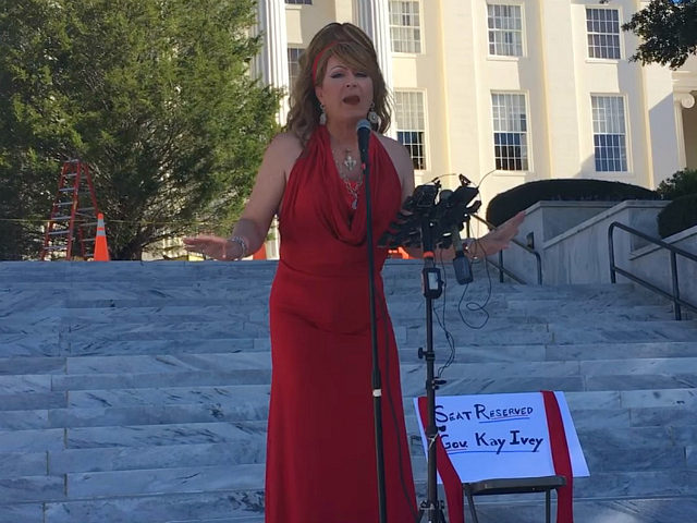 Drag Queen and Transgender Activist Lead Rally Against Roy Moore