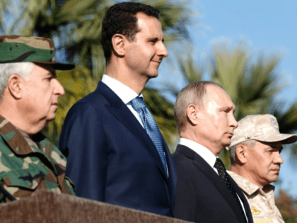 Russian President Vladimir Putin held talks with President Bashar al-Assad during his firs
