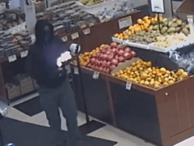 A masked man hurled a Molotov cocktail inside a Brooklyn supermarket and then took off on