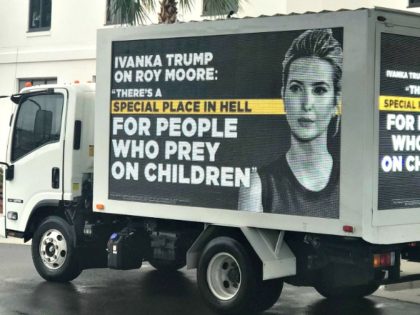 Ivanka Billboard on Truck
