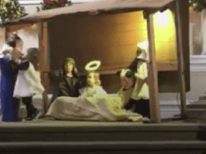Best church Nativity pageant ever? Sheep steals baby Jesus, Mary saves him