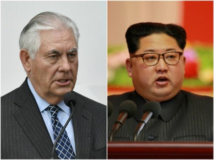 US Secretary of State Rex Tillerson and North Korea leader Kim Jong-un
