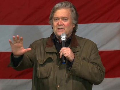 Steve Bannon at rally for Judge Roy Moore in Alabama