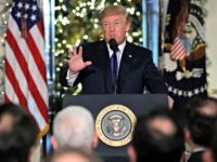 trump to reporters Evan VucciAP trump to reporters