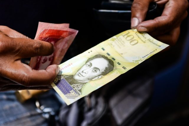 Over the past year, the Venezuelan bolivar has plummeted 95.5 percent against the dollar o