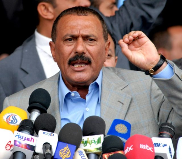 Yemen's rebel-controlled interior ministry announced the "killing" of ex-president Ali Abd