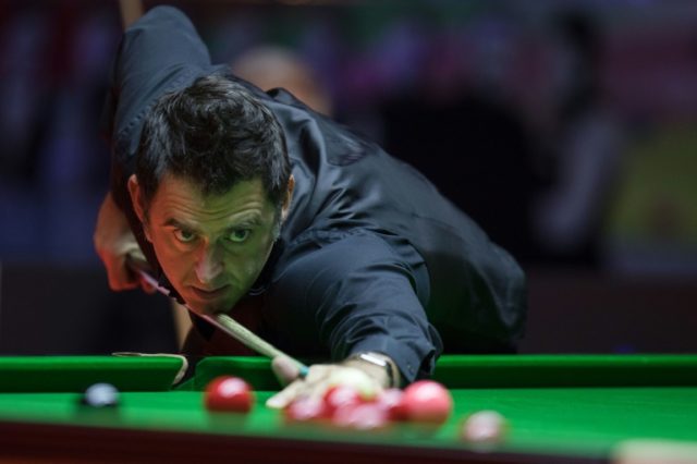 Britain's Ronnie O'Sullivan, pictured in July 2017, beat Shaun Murphy to pocket a top priz