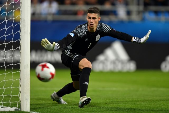 Kepa Arrizabalaga, 23, is understudy to Manchester United's David de Gea for Spain and mad