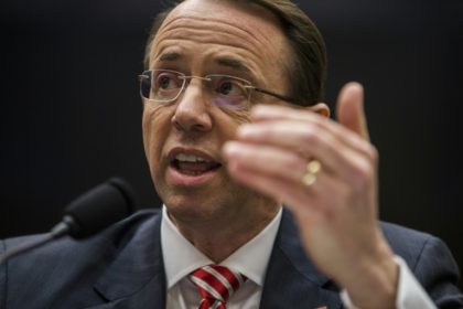 US Deputy Attorney General Rod Rosenstein rejects accusations that the investigation into