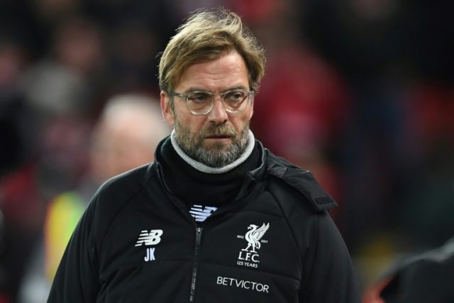 Liverpool manager Jurgen Klopp's side have drawn successive games against Everton and West