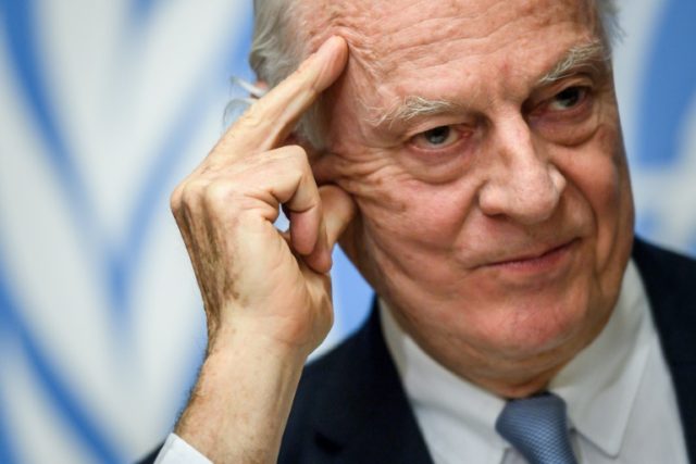 Despite eight rounds of talks, UN envoy Staffan de Mistura has been unable to get Syria's