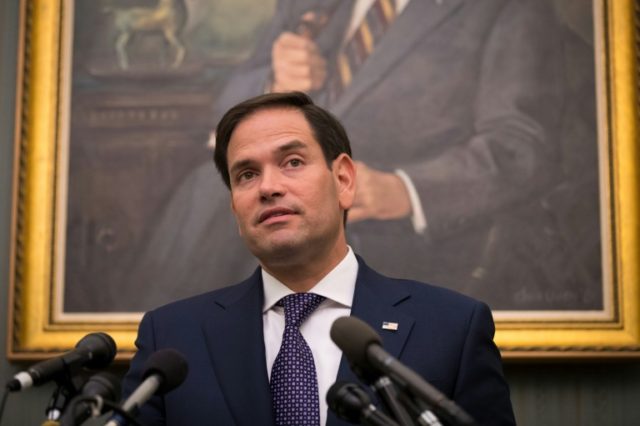 Traders have been spooked by reports that senator Marco Rubio is considering voting agains