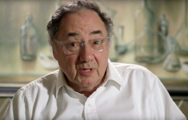 The late Barry Sherman, founder of Canada's global pharmaceutical giant Apotex, speaks dur