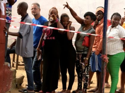Liberians voted for a new president in the country's first democratic transition of power since 1944