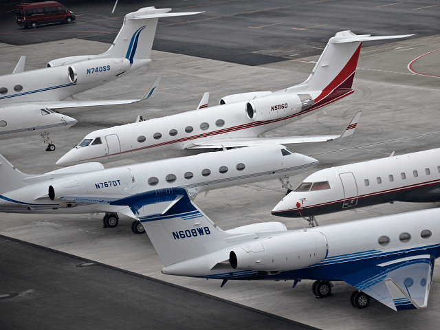 Irony Alert A Thousand Private Jets Deliver Globalist Elite To Davos