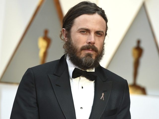 Casey Affleck arrives at the Oscars on Sunday, Feb. 26, 2017, at the Dolby Theatre in Los