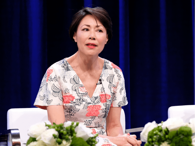Executive producer/reporter Ann Curry and Reiko Nagumo of 'We'll Meet Again' speak onstage