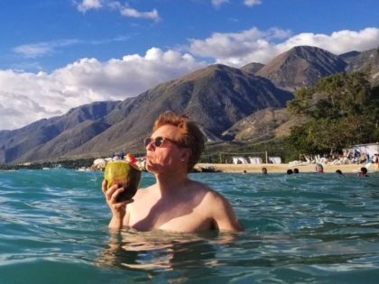 Conan O'Brien visited Haiti and stayed in a luxury resort to prove the country is a wonderful place.