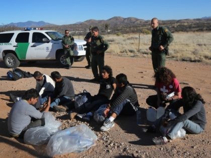 Illegal immigrants arrested in southern Arizona.