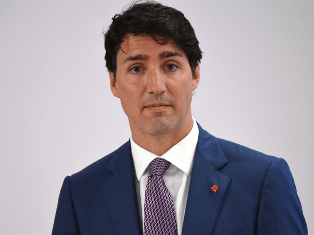 Canada's Prime Minister Justin Trudeau attends a panel discussion on the second day o