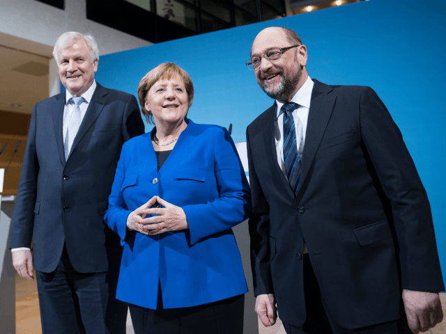 BERLIN, GERMANY - JANUARY 12: German Chancellor and head of the German Christian Democrats