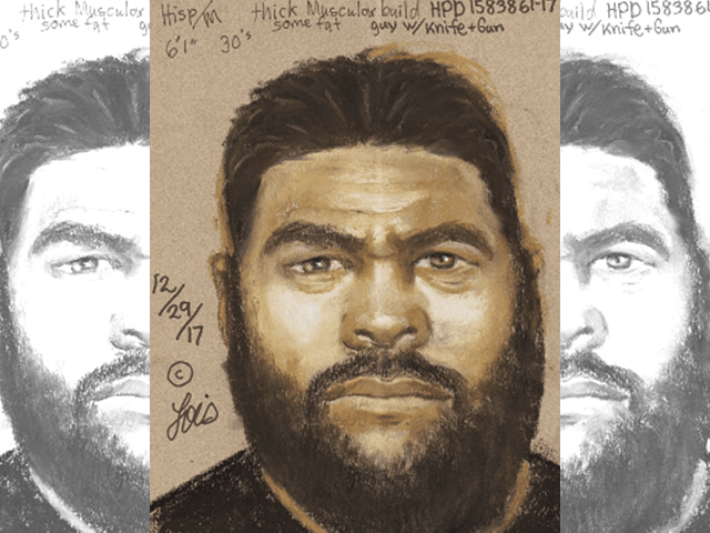 Houston Robbery Suspect - HPD Composite Drawing