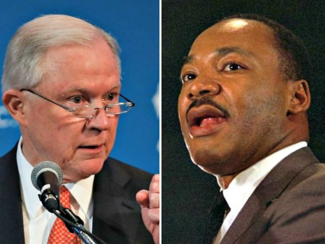 Jeff Sessions, Martin Luther King