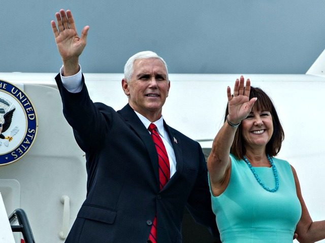 Mike, Karen Pence Board AFII