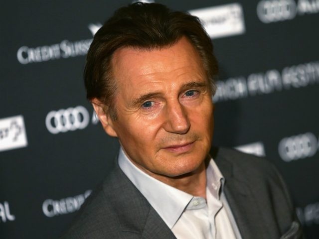 Liam Neeson attends the 'A walk amongst the Tombstones' Press Conference during