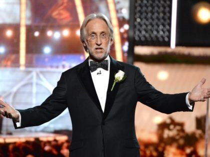 The Recording Academy and MusiCares President/CEO Neil Portnow speaks onstage during the 60th Annual GRAMMY Awards at Madison Square Garden on January 28, 2018 in New York City. (Photo by Michael Kovac/Getty Images for NARAS)