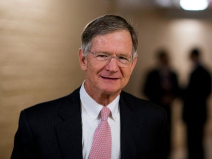 UNITED STATES - SEPTEMBER 7: Rep. Lamar Smith, R-Texas, leaves the House Republican Conference meeting in the Capitol on Wednesday morning, Sept. 7, 2016. (Photo By Bill Clark/CQ Roll Call)