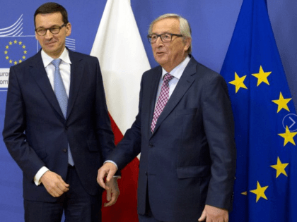 Mateusz Morawiecki and Jean-Claude Juncker