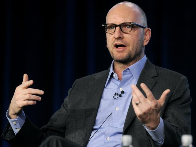 Steven Soderbergh, director of the film "Behind the Candelabra," answers a repor