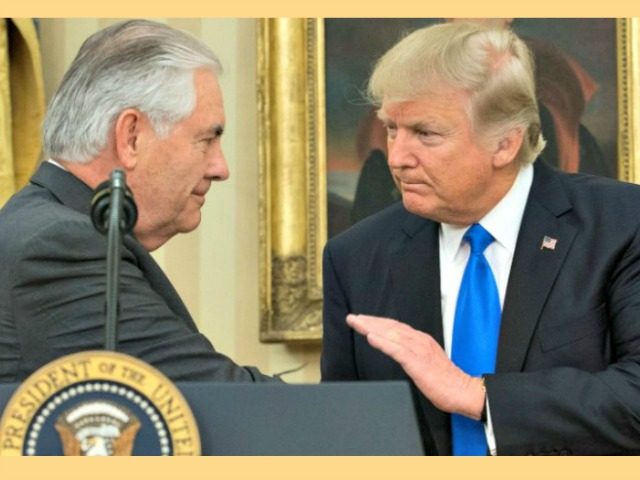 Tillerson and Trump