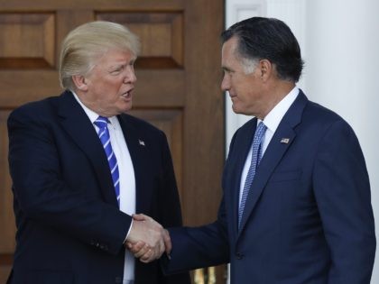 Trump Romney (Carolyn Kaster / Associated Press)