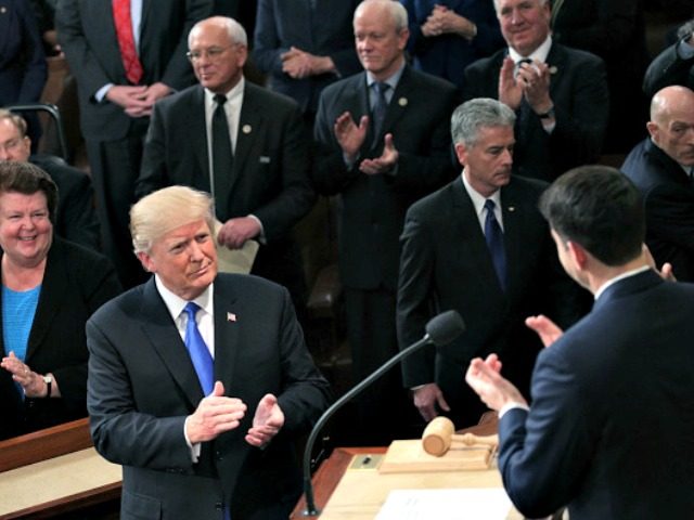 Trump gestures State of the Union (Mark Wilson / Getty)