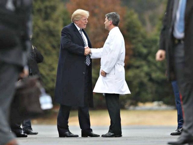 Trump and Dr. ronny-jackson