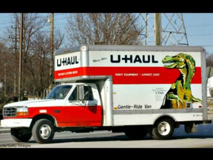 UHaul Truck from High Tax State