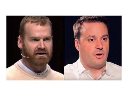Vice's president Andrew Creighton, left, and chief digital officer Mike Germano have been